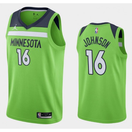 Dres Minnesota Timberwolves James Johnson 16 2020-21 Jordan Brand Statement Edition Swingman